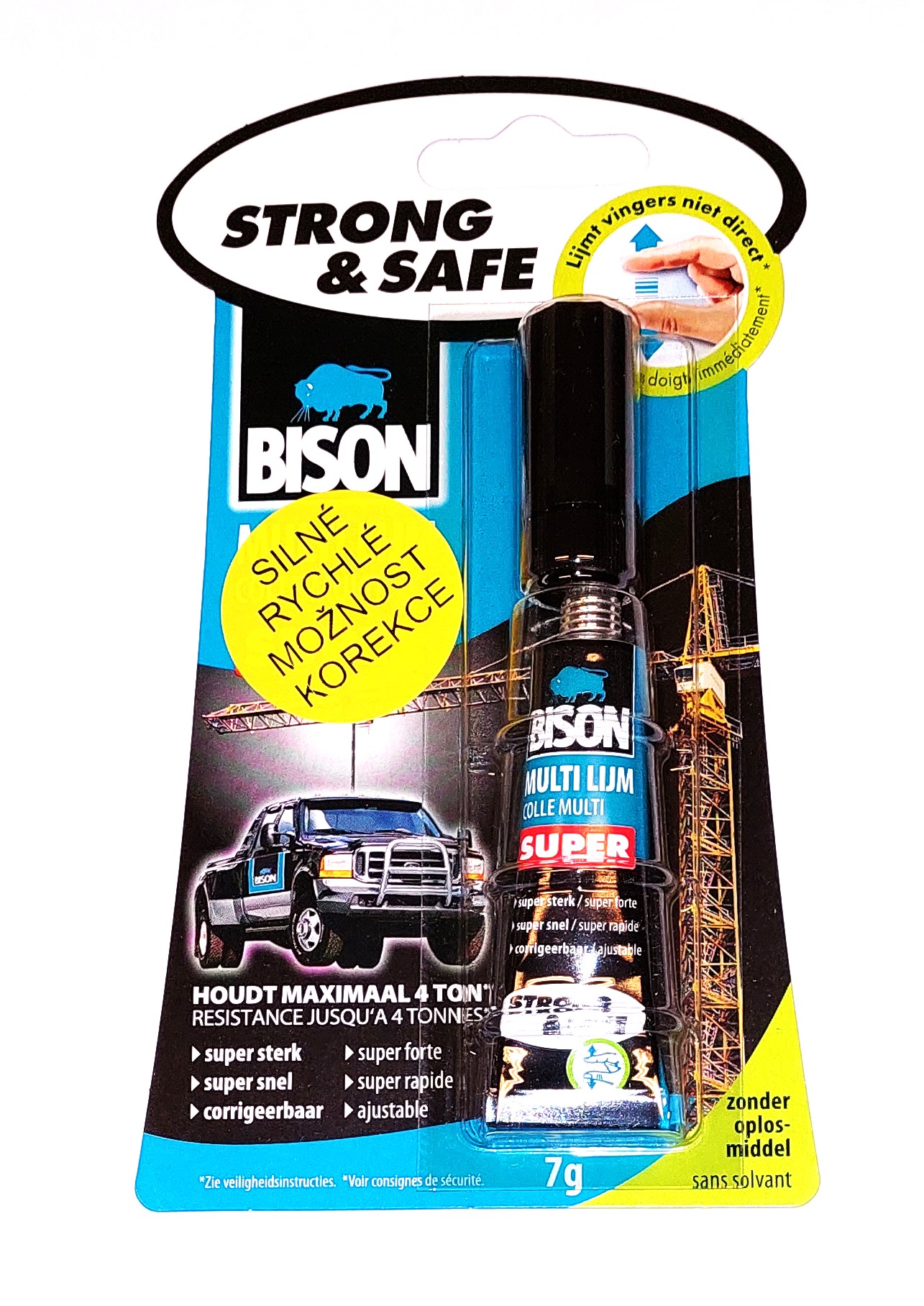 Lepidlo Bison Strong Safe 7ml/g